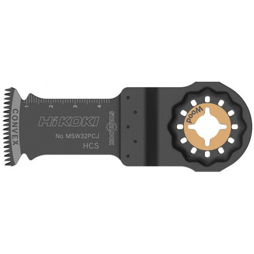 HiKOKI 782735 Lame de scie pour bois 32x50x0,6mm, 1,8mm 14TPI